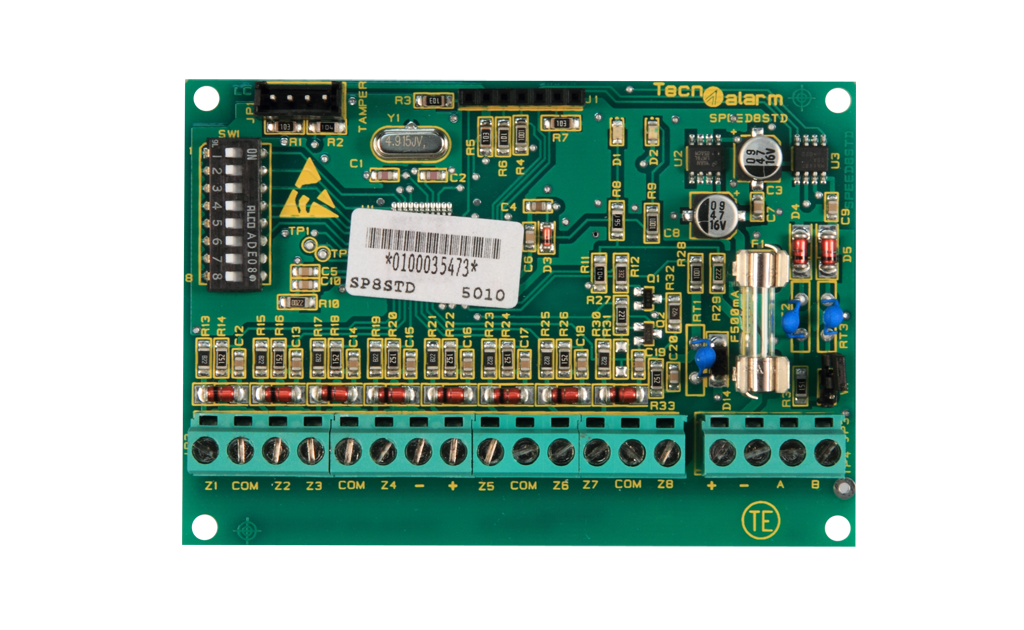 Module d'extension avec 8 entrées conventionnelles