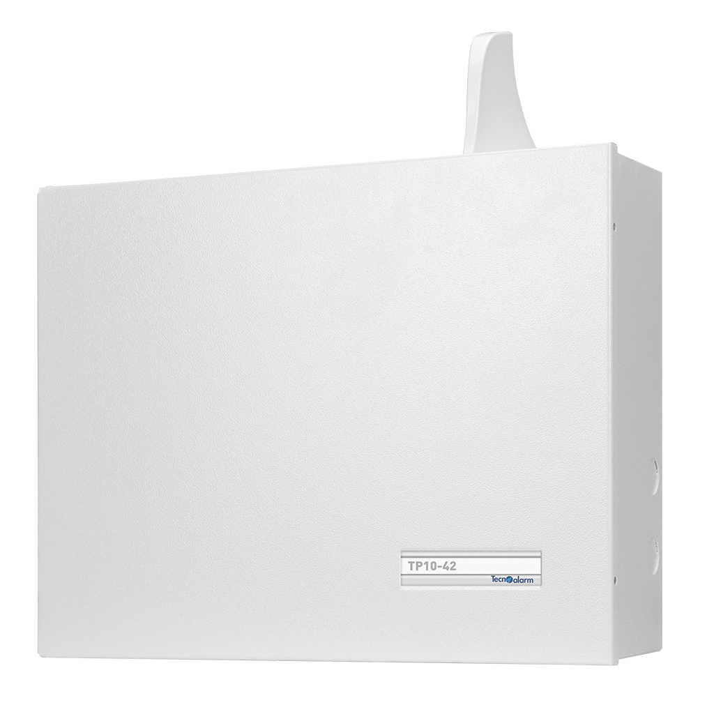 Centrale d'alarme 10 à 42 zones filaires/radio interface RTC intégrée