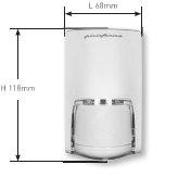 Détecteur double technologie RSC Lentille volumétrique 18m 10.525GHz