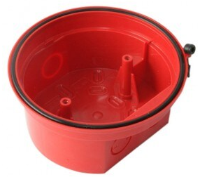 Socle rouge éthanche 