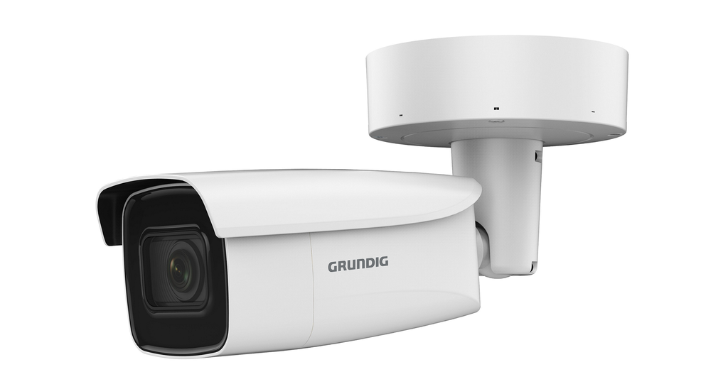 Bullet IP 4MP objectif motorisé 2.8~12mm WDR IR LED H265 IP67 IK10 