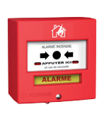 Déclencheur manuel rouge 1 contact