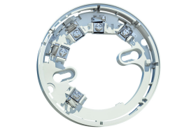 Socle pour détecteurs et sirènes adressables