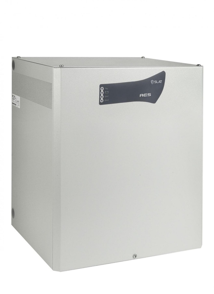 Alimentation AES 48Vcc 8A C180 SB coffret (livré sans batterie)