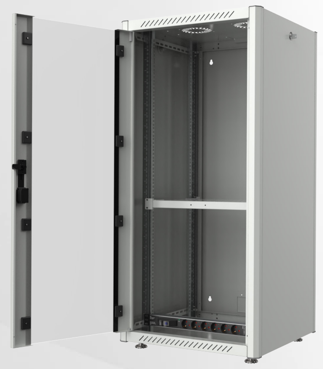 Baie 19" 26U 600X600 NOIR, RAL 9005