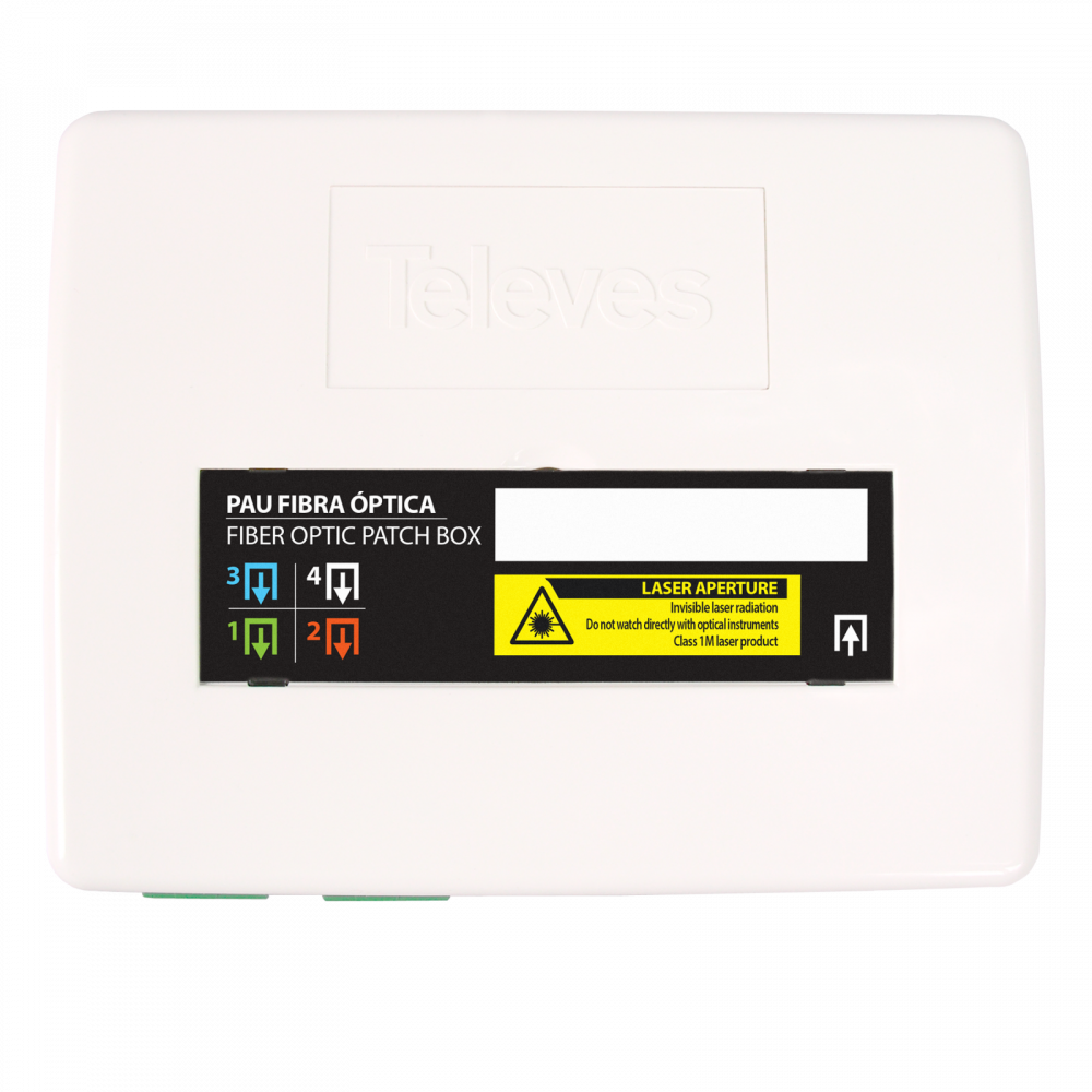 PTO de F.O. 2 à 4 Sorties / Coffret pour Répartiteurs PLC de F.O.