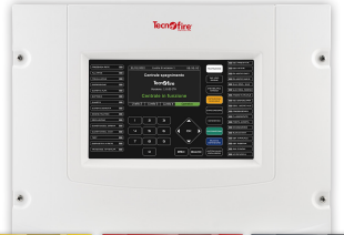 Centrale de détection et d’extinction d’incendie adressable