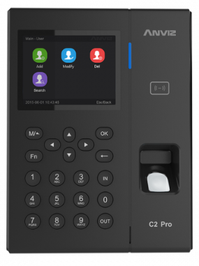 [AN-C2PRO] Contrôleur de temps et d'accés haute performance, PoE, TCP/IP et WiFi