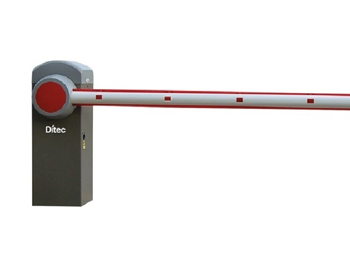 [EN-QIK80EH] Barrière pour usage intensif, moteur 24 Vcc, passage libre 7,6m