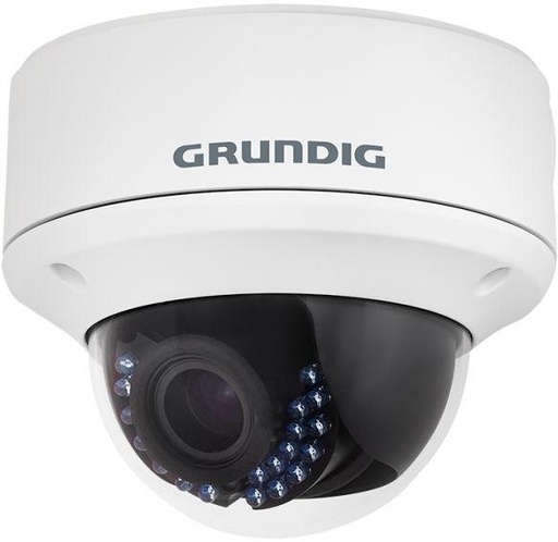 [GCT-K0126V] Dôme HD-TVI  2MP Objectif varifocal 2.8-12mm WDR IR 40m IK10 IP66 