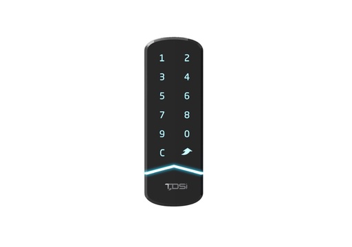 [TD-5002-0641] Lecteur Mullion Proximité, Mifare PLUS et DESfire avec clavier