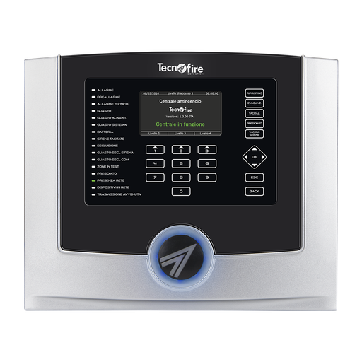 [TFA1-298] Centrale de détection incendie adressable 1 boucle, gérant 298 points