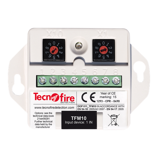 [TFM10] Module adressable composé de 1 entrée supervisée avec 4 fonctions 