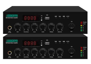 [D-MP60UB] Mini amplificateur de mixage numérique de bureau 60 W avec USB FM/BL 