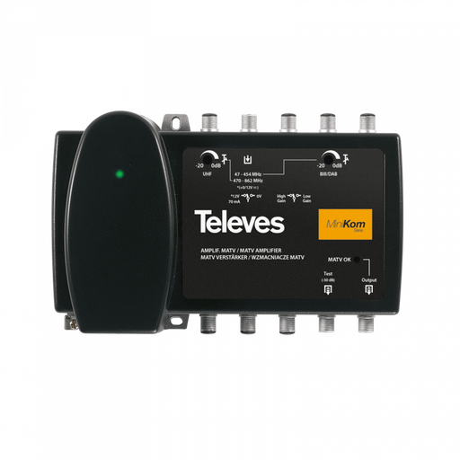 [TVS-537302] Amplificateur MiniKom MATV 1e/1s “F”