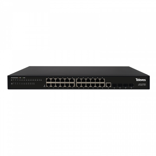 [TVS-769144] SWITCH ETH. L2+: 24xGbE + 4xSFP