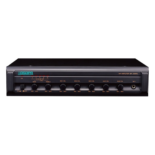 [D-MP300PIII] Amplificateur mélangeur avec 3 entrées micro et 2 entrées AUX 120W